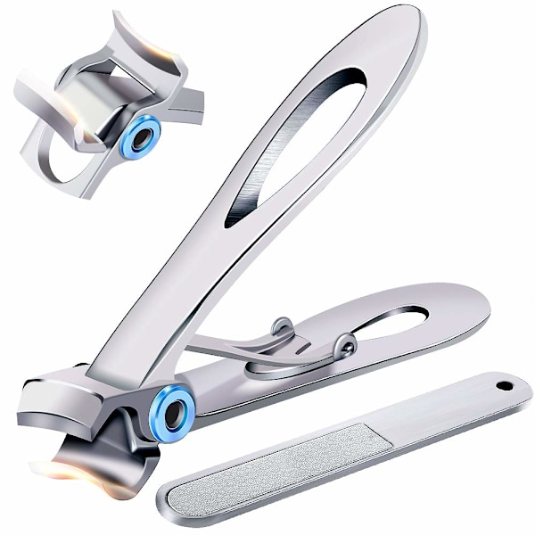 Nail clipper for thick nails - Opening oversized, extra