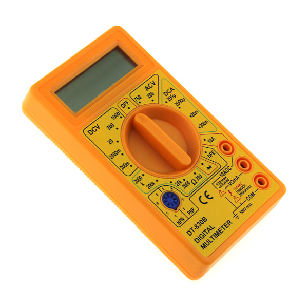 Digitalt multimeter med summerutgang spenning ampere ohm tester sonde dc ac