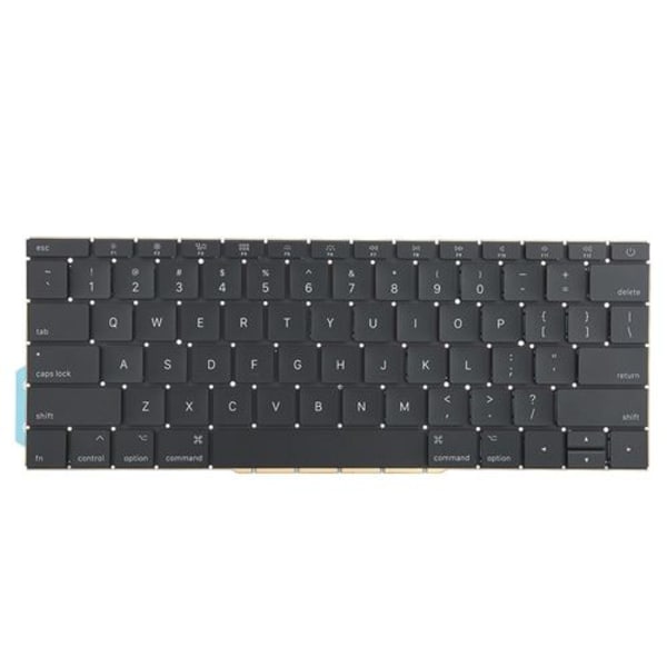Vaihto-näppäimistö Macbook Retina 13 tuuman A1708 MPXQ2LL:lle