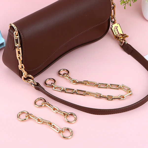 Väska Förlängningskedja Crossbody Handväska Kedjesträck Handväska DIY Met 35.5CM