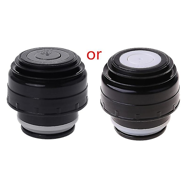5,2-7,5 cm Termosflaskpropp Lätt att Använda och Rengöra Portabel Universalmugg 5.2cm-black red
