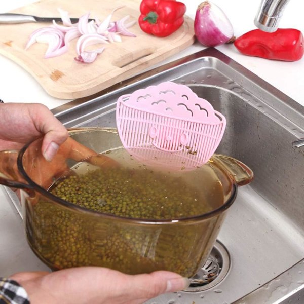 Ris Skylning Sigte Bønner Ærter Rengøring Sigte Si Strainer Kloak Strainer Gadget Køkken Klip Værktøjer