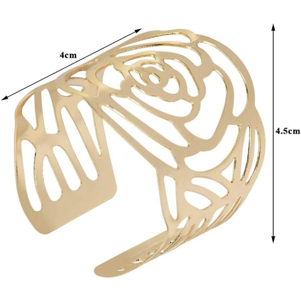 12 stk serviettringer gull serviettholder jul servietter runde servietter