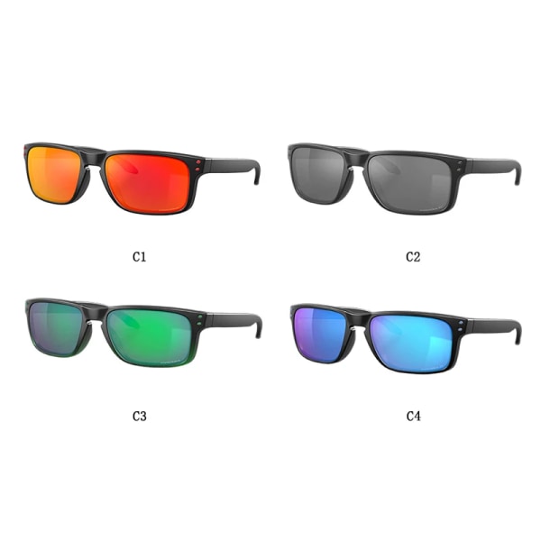 Glazzy Polariserande Fiske Solglasögon Mode Italien Varumärke Designer Spegel Man Holbrook Körning Sport Solglasögon Män 2024 Black/polarized