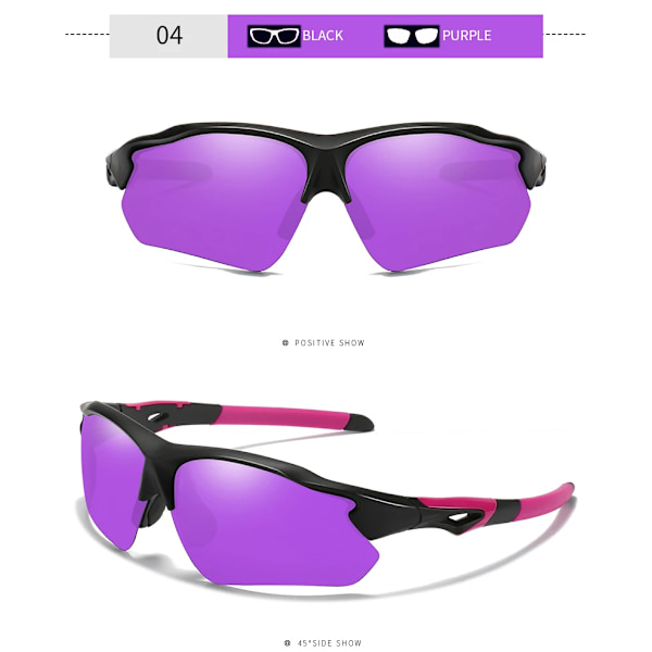 Dubery UV 400 polariserede sportssolbriller til mænd 2024 fashion solbriller 2024 4