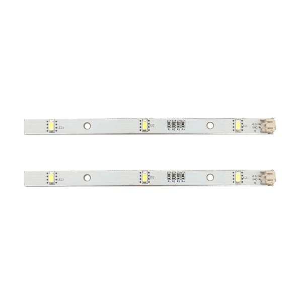 2x LED-list for Rongsheng Hisense Logic Kjøleskap Fryser MDDZ-162a 1629348