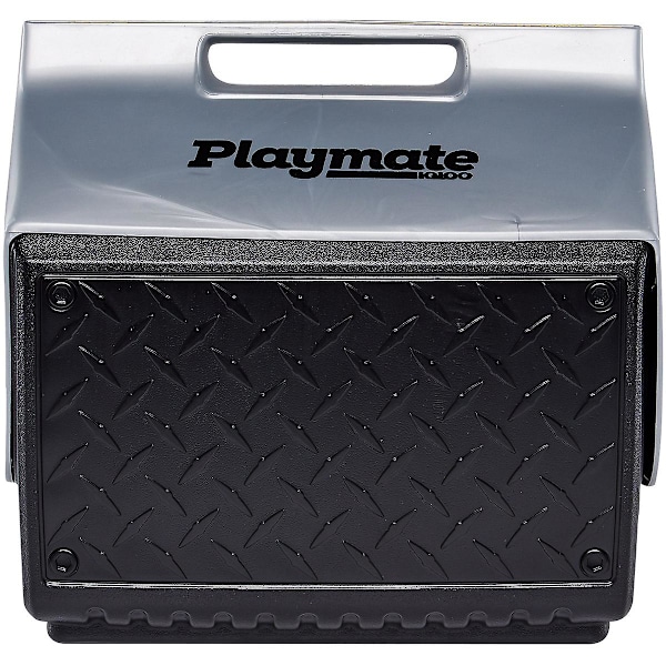 IGLOO Playmate "The Boss" 14 sq. Hard Cooler - Black/Silver Black/Silver 14 Qt