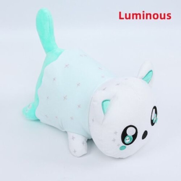 Meemeows mat, Aphmau kattedukke plysjleker plysjdukker munk 25cm, ; LuminousBlue