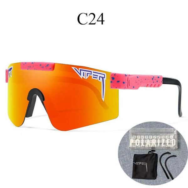00 Uusi saapuminen Mukautettu logo polarisoidut fotokromiset aurinkolasit Tr90 Uv-suoja Pyöräilylasit C24 UV protected sunglasses