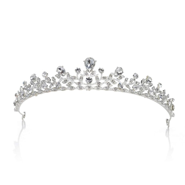 Kristallbröllops tiara för brud- och blomflickor - Princess Tiara