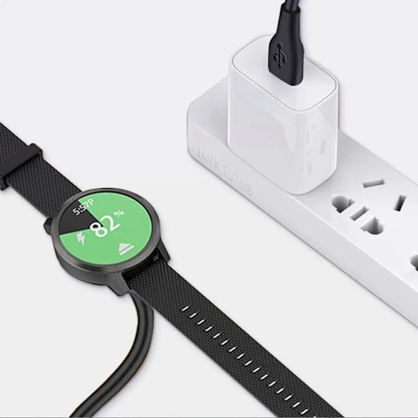 USB-latauskaapeli Garmin Fenix ​​Vivoactive Venu 2 -kellolle, datan synkronointi, latausjohto, virtalähde