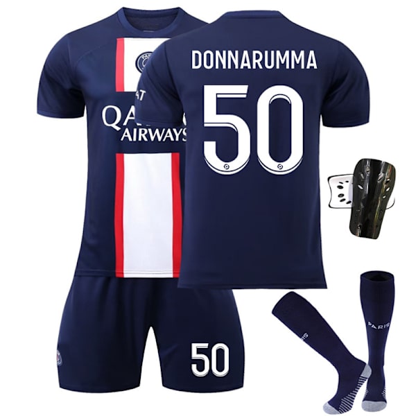 22-23 Paris hemmatröja nr 30 nr 7 Mbappe nr 10 Neymar fotbollströja herr 2223 Paris home without number XS