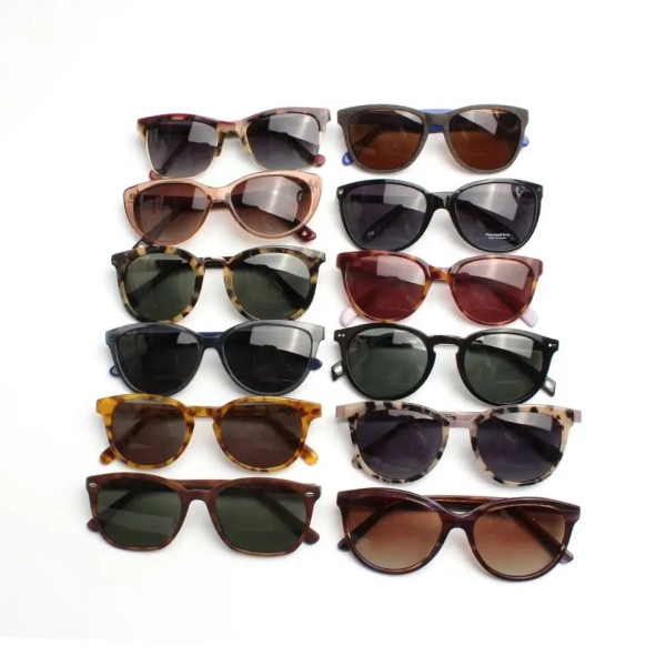 Fashion Unisex Acetate Sunglasses Mixed Men and Women assorted Colors Metal Hinge Beautiful sunglasses Acetate