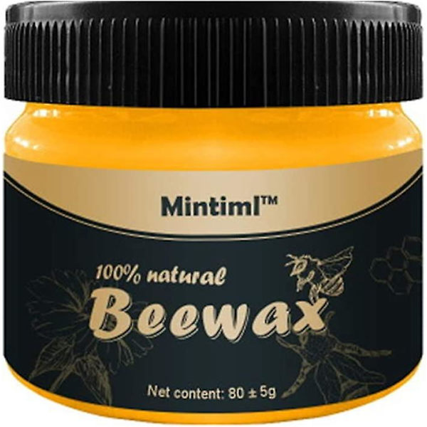 Trävaxad bivax, bivaxpolish för trä & möbler, metall & läder, komplett lösning