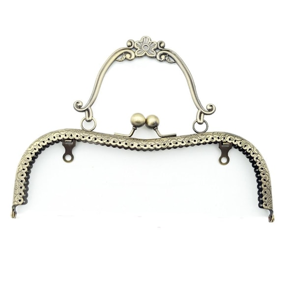 Håndtaske Ramme Kys lås Håndtaske lås Ramme ANTIK BRONZE Antique bronze
