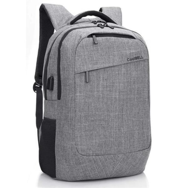CoolBELL Laptop 17,3 tums bärbar dator ryggsäck med USB-laddning G