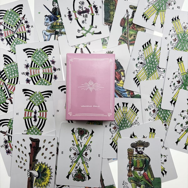 Marshmallow Marseille Oracle Tarot Kort Divinationskort
