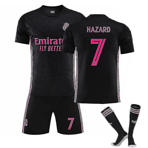21 Real Madrid No. 9 Benzema jalkapallopaita lapsille/aikuisille 21 Isco 22 lapsille 21 Hazard 7 21 Hazard 7 Kids 22(120-130CM)