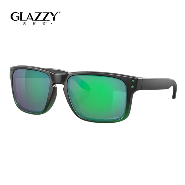 Glazzy Polariseret Fiskeri Solbriller Fashion Italien Brand Designer Spejl Mand Holbrook Kørsel Sport Solbriller Mænd 2024 Black/polarized