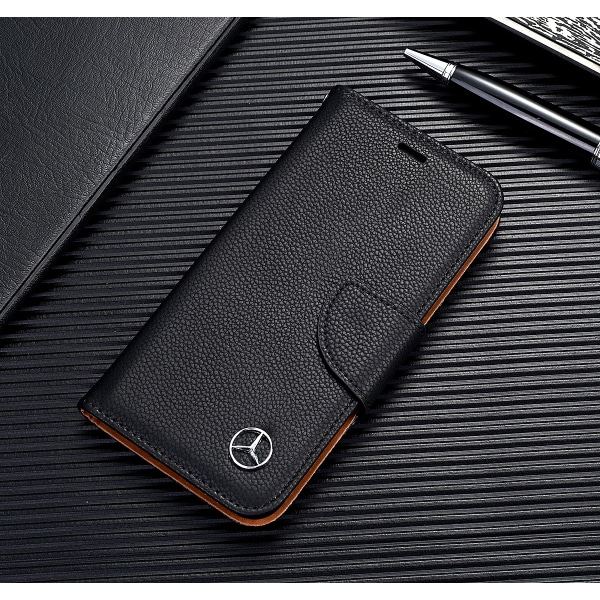 iPhone 11Pro læder flip-telefonetui Benz