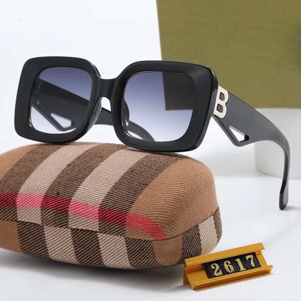 Kevyt varjostin aurinkolasit tukkumyynti brändi suunnittelija metalli luksus aurinkolasit naiset sävyt 2024 gradient black sunglasses