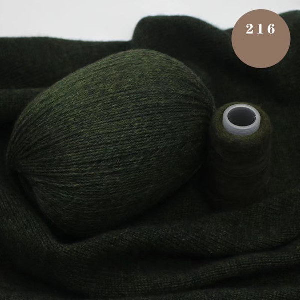 Mongoliskt kashmirgarnsset för handgjorda hantverk Bolscarf Wool 50 Plus 20 G/lot 16