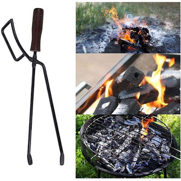 Vedovnstang, 40 cm sterke vedovnstang, peistilbehør, skåldingsbeskyttet vedovnstang