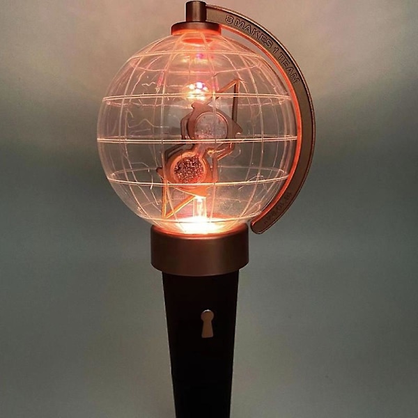 Kpop's Ateez Lystik Ver.2 Ver.1 Globe Koncert Håndlampe Samling Party Flash Fluorescerende Legetøj Gave Til Fans Version 1