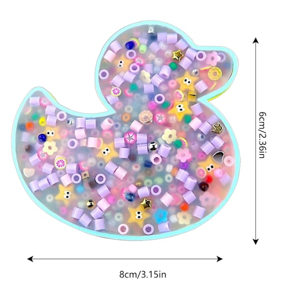 Valikoiva alusta Fidget-lelu | Ihonpoiminta Fidget-lelut | Silikoni-ihopoiminta Fidget-alusta Sensorilelut | Stressiä lievittäviä lahjoja trikotillomaniaan Duck