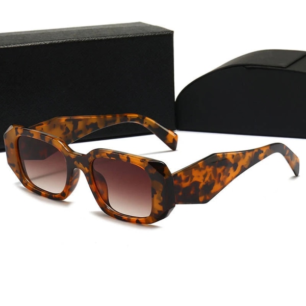 Engros solbriller til konkurrencedygtige priser Unisex solbriller tilpassede designerbriller Luksus mærkevarer Dame solbriller solbriller 8679 Leopard Logo Glasses