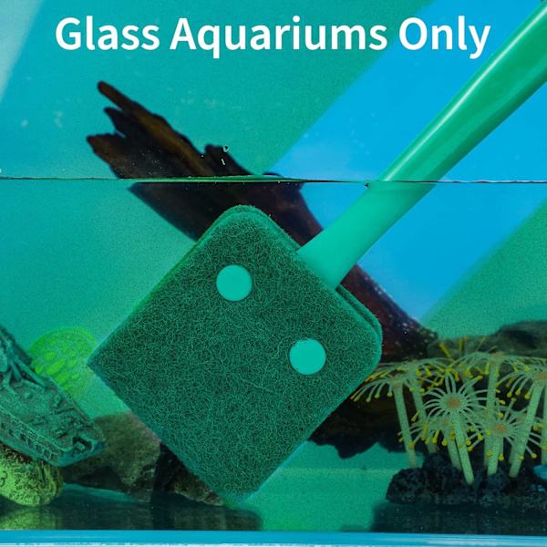 Akvariumrengöringsverktyg Borste Svamp Skrubberdyna för Glas Fi DXGHC