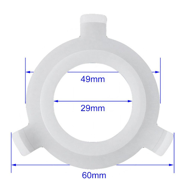 Lampe Skærm Ring Lampeklokke Reducer Ringe