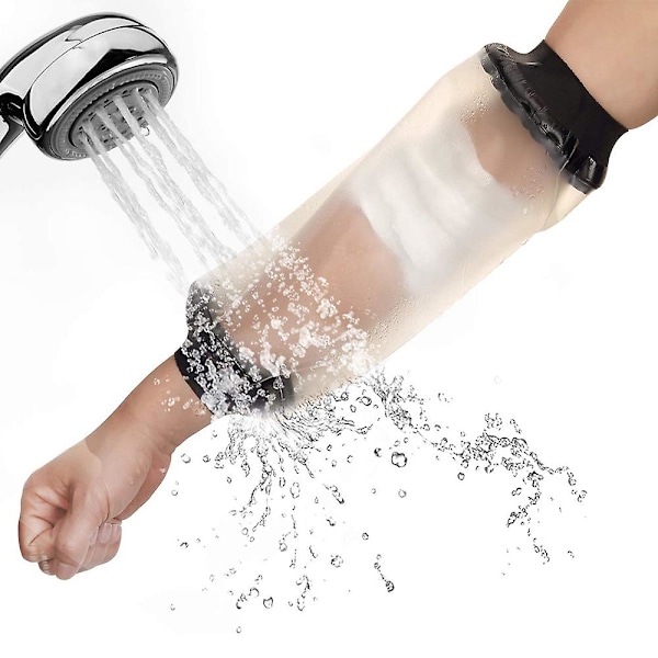 1 shower cover | Reusable Line Sleeve | Waterproof plaster protection for elbow | Line protection for upper arm wounds, bandage dressing protection