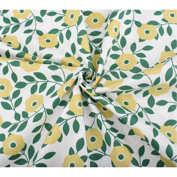 Fat Quarter Stofpakke 100% Bomuld Quilting Patchwork Blandet Håndværk Grøn 25*25cm 25*25cm