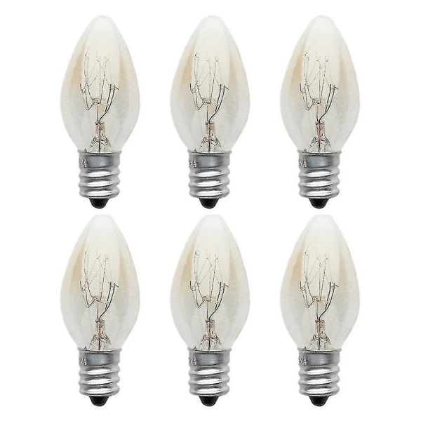 10 st E12 glödlampa 220v-240v 10w C7 glödlampa - varmvit glödlampa Glödlampa/glödtrådslampa vardagsrumslampa