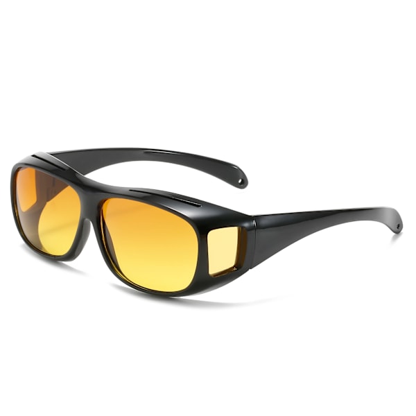 Polariserede dag-nat køreglas anti-reflekssolbriller til mænd og kvinder med high definition nattesyn wrap-around solbriller Night Vision Polarized