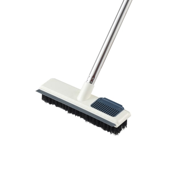 Long Handle Scouring Brush Floor Brush Multipurpose Clean Brushes Tool for Crack Dead Corner White San Jie Gan 108CM