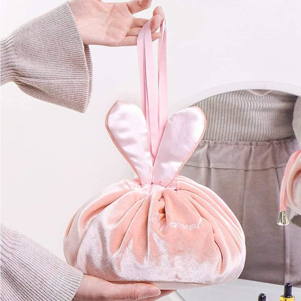 Toalettveske med snøring, Lazy Cosmetic Bag, Lazy Storage Cosmeti