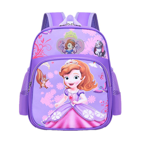 Ryggsäck för barn med tecknade figurer - Frozen och Spider-Man Sofia Purple