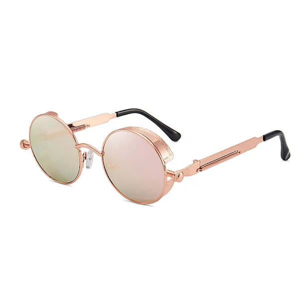Engros Tilpasset God Kvalitet Designer Polarizer Rammer Design Solbriller Solbriller 2024 Mænd Og Kvinder Pink Steampunk
