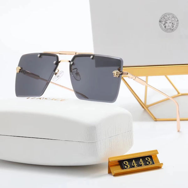 2024 Tukkumyynti Muoti Luksus Ylisuuret Polaroidit Suunnittelija Aurinkolasit Kuuluisat Merkit Varjo Aurinkolasit Naisille Ja Miehille 3443-2 Sunglasses