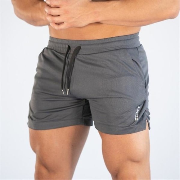 2022 M-3XL Men's Running Shorts medium gray L zdq