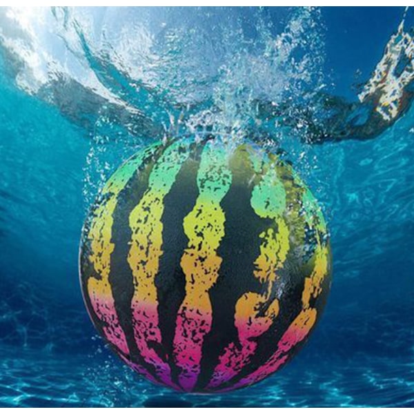Vattenmelonboll för undervattensboll Vattenleksak Vattenmelonboll fyller vatten Uppblåsbar strandboll