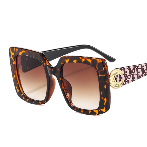 Heta varumärkes solglasögon för kvinnor, lyxiga designer solglasögon, solglasögon med anpassad logotyp, grossist metalltrim fyrkantiga solglasögon c3 sunglasses