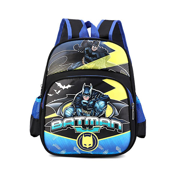 Batman/bilar/spindelmannen Tryckt Barnryggsäck Förskola Skolväska Ryggsäck Present Batman