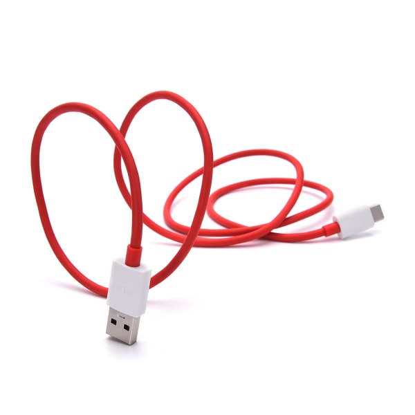 Punainen Dash Charge -pikalatausdatan tyyppi-C USB-kaapeli