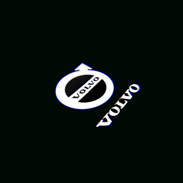 Volvo Welcome Lights S90 S80L S60L XC60 -sovitteinen laserprojektio-ovivalo (2 kpl)