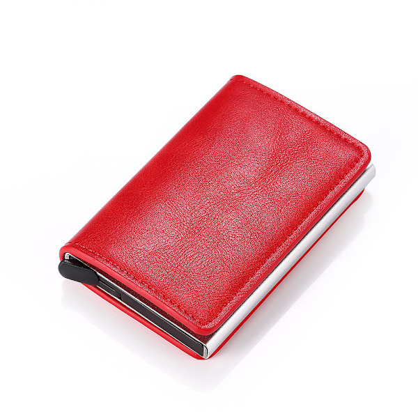 POP UP-tegnebog med RFID-NFC blokering Kort Holder Case Tegnebog Kassette Ed