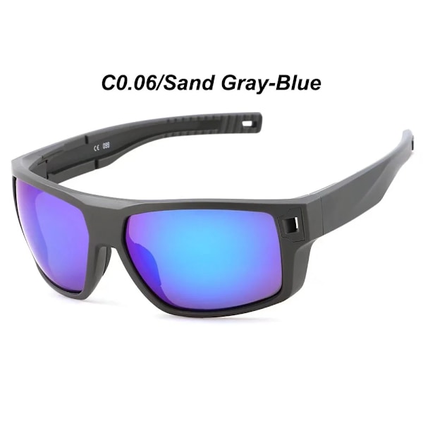 Toppkvalitativa anpassade logotyp costas Del Mar diego herr polariserade ultralätta solglasögon fiske cykelsolglasögon CASES