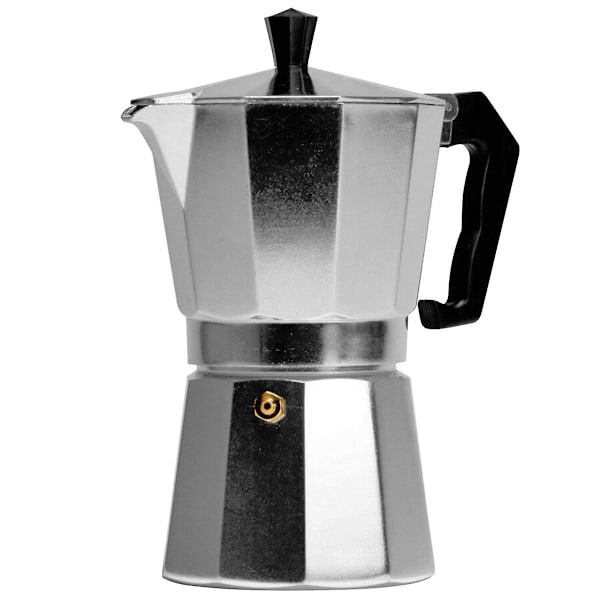 Italialainen Alumiininen Moka-kattila Eurooppalainen Kahvilaite Oktaedrinen Moka-kattila 1 Kupillinen (50ml) ()